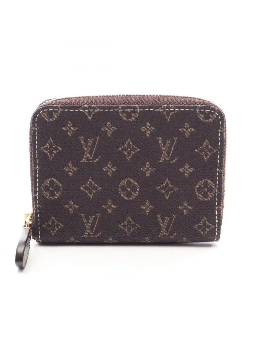 Louis Vuitton Coin Purse Zippy Monogram Idylle Fusain Canvas